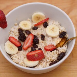 Oatmeal Bowl – Strawberry Banana